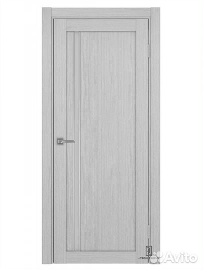 Дверь межкомнатная апс 527 (молдинги), ясень сереб