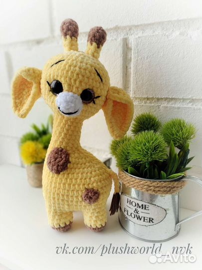 Вязаные игрушки ручной работы