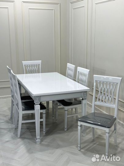 Стол со стульями /оплата при получении