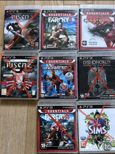 Игры для приставок ps3