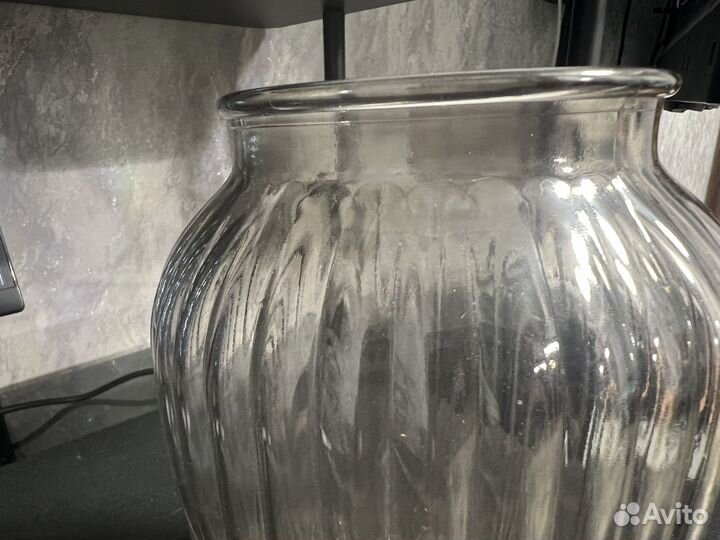 Ваза для цветов стекло