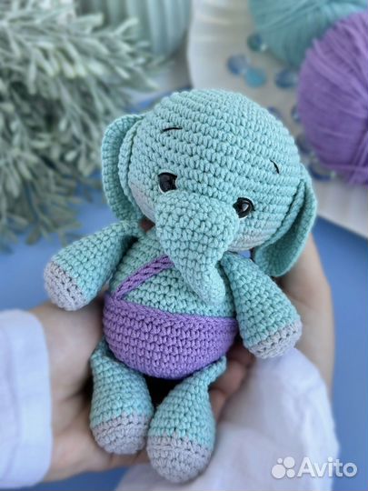 Вязаные мягкие игрушки. Ручная работа
