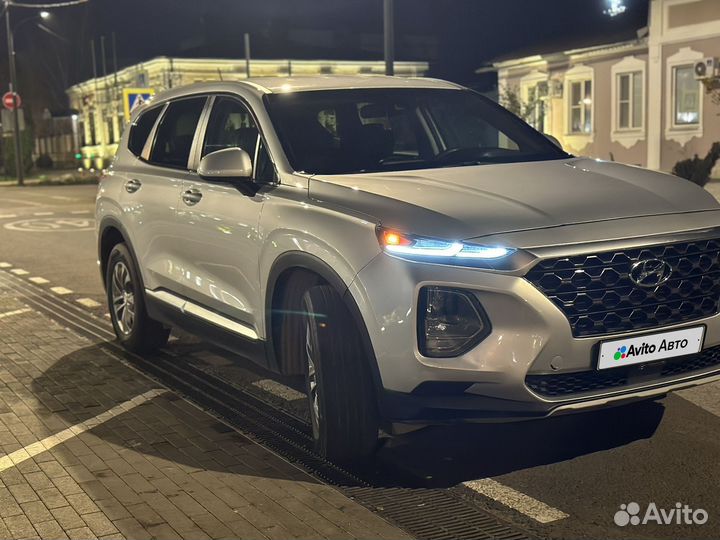 Hyundai Santa Fe 2.4 AT, 2019, 70 000 км