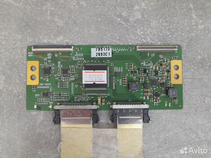 T-CON 6870C-0358A VER1.0 V6 32/42/47 FHD 120Hz