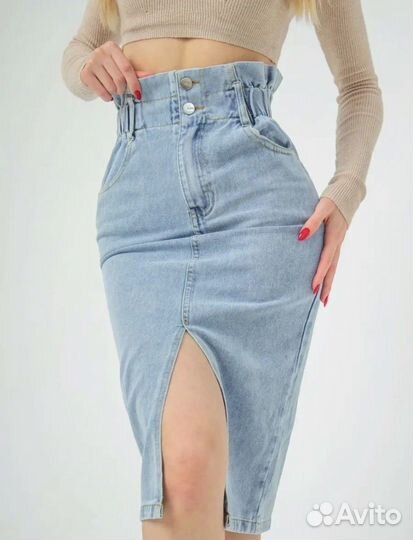 Джинсовая юбка