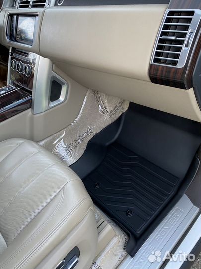 Ковры салона Range Rover 2012-2021 3D Lux (Новые)