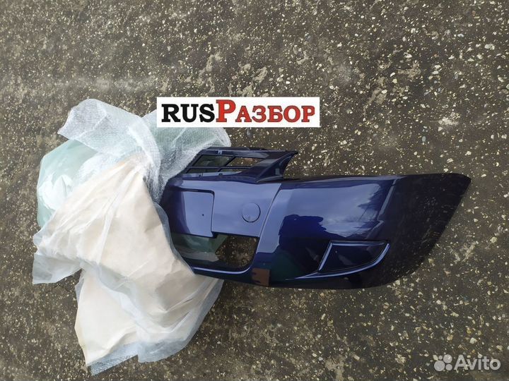 Бампер ваз 2170 Приора SE окрашенный цвет Персей