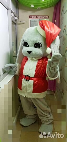 Костюм Деда Мороза для ростовой куклы