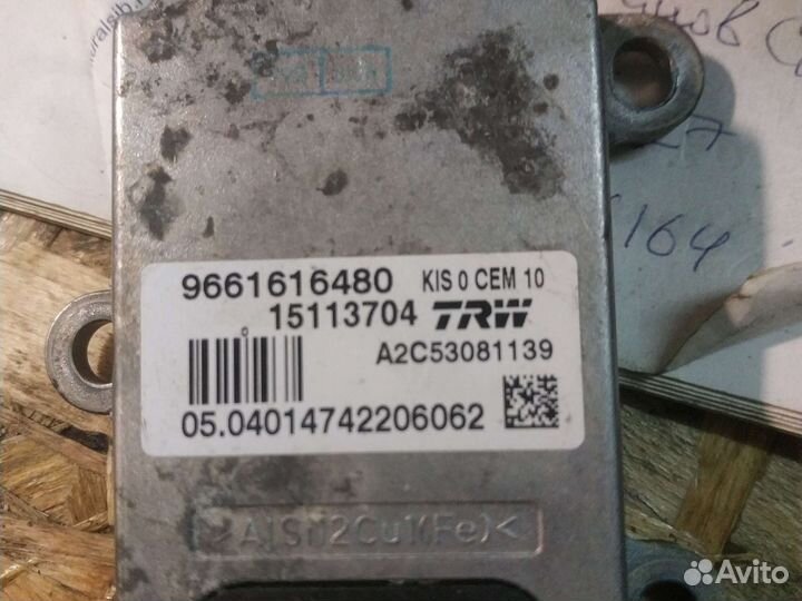 Датчик ускорения Пежо