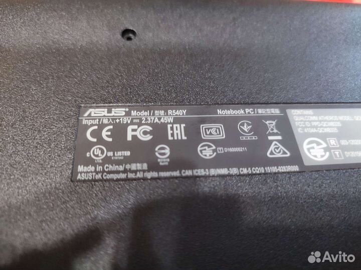 Поддон Asus R540YA X540