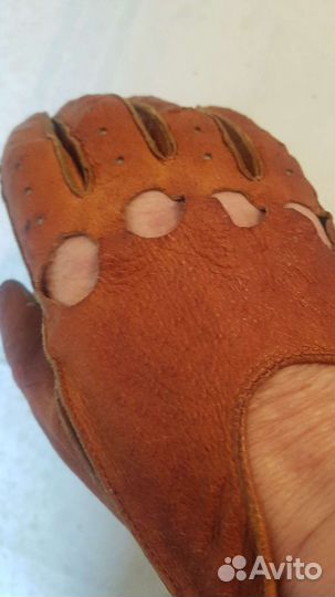 Мужские кожаные перчатки