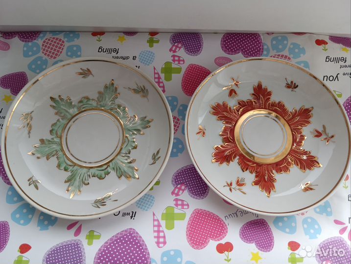 Чайная пара Вербилки СССР