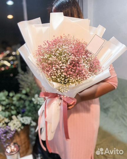 Цветная Гипсофила. Самовывоз/Доставка