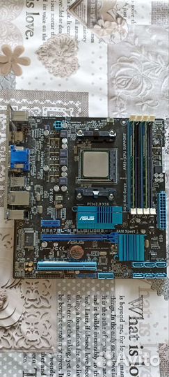 Комплект: Мат. плата, проц, оперативка