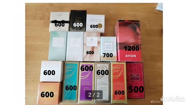Парфюмерия Avon снятости и не только
