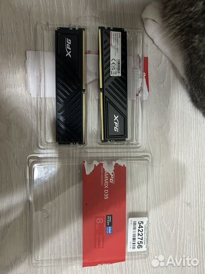 Оперативная память ddr4 Xpg 2x8 gb