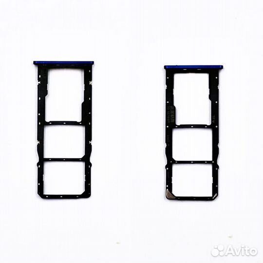 Контейнер SIM Huawei Honor 7C Pro Син