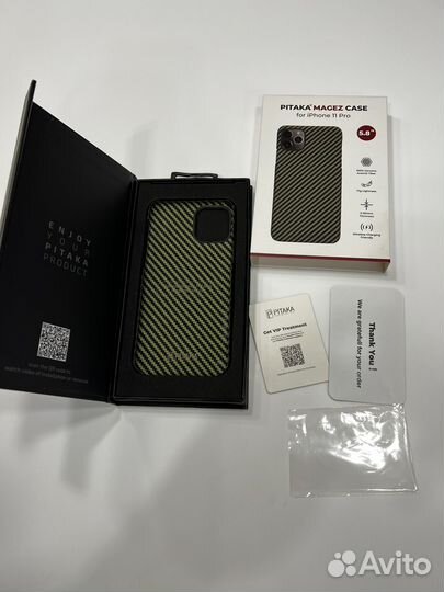 Чехол на iPhone 11 pro Pitaka (оригинал)