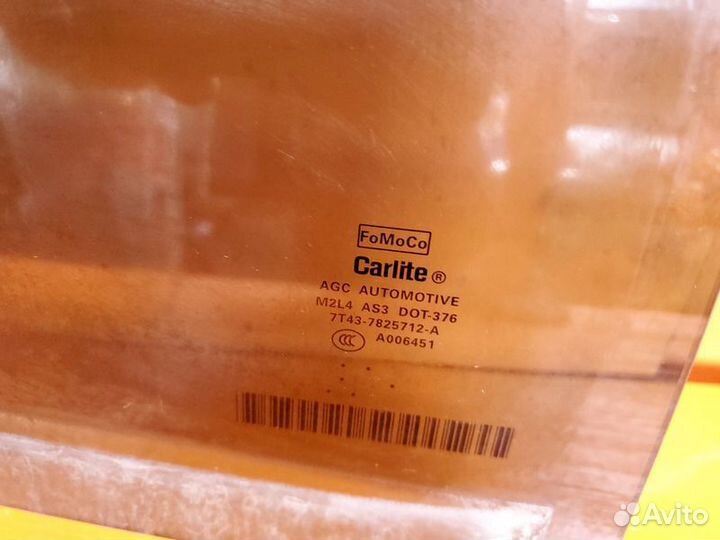 Стекло двери заднее правое Ford Edge 2013