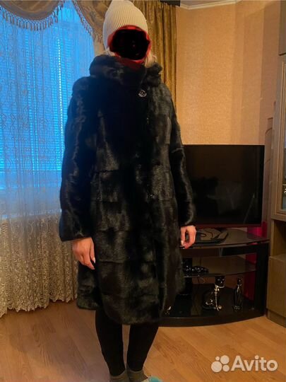 Шуба норковая размер 42 44 бу