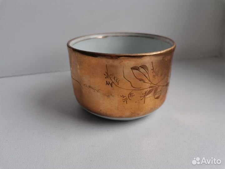 Чашка Храпунов Новаго дефект паутинка 160 мл