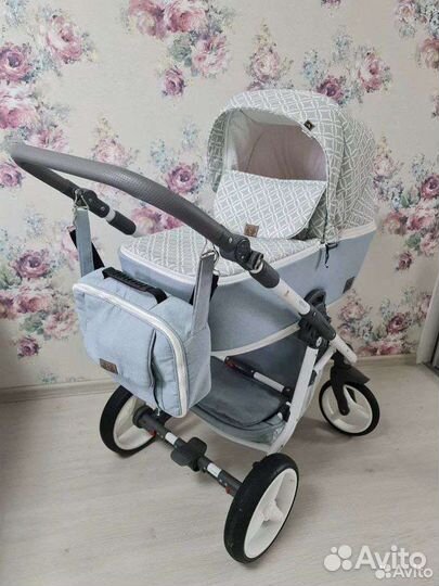 Коляска 2 в 1 adamex reggio