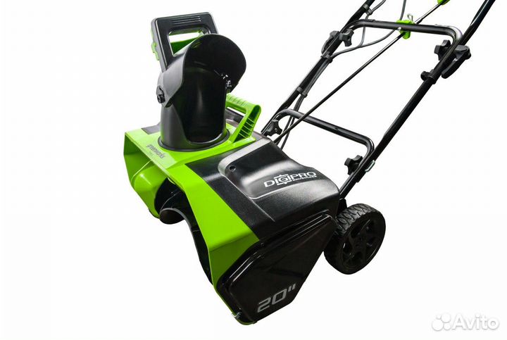 Снегоуборщик аккум greenworks GD40SB 2600607