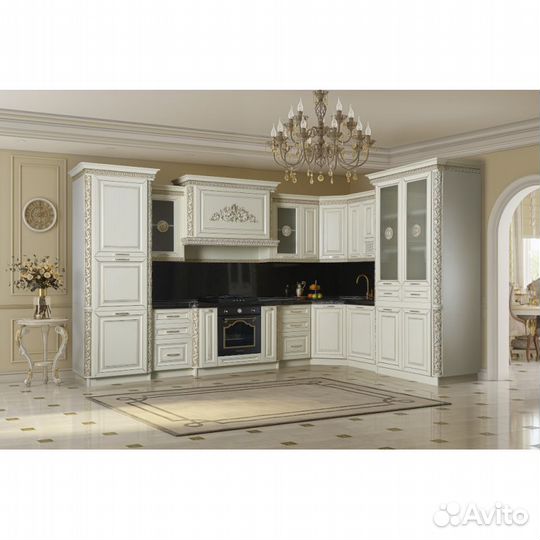 Кухня модульная Эмилия 4,15*2:26 (угловая)