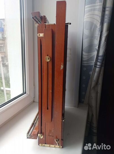 Мольберт этюдник б/у студийный большой деревянный