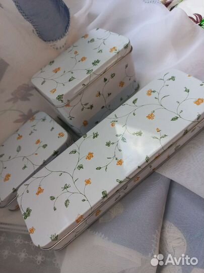 Металлическая коробка, набор