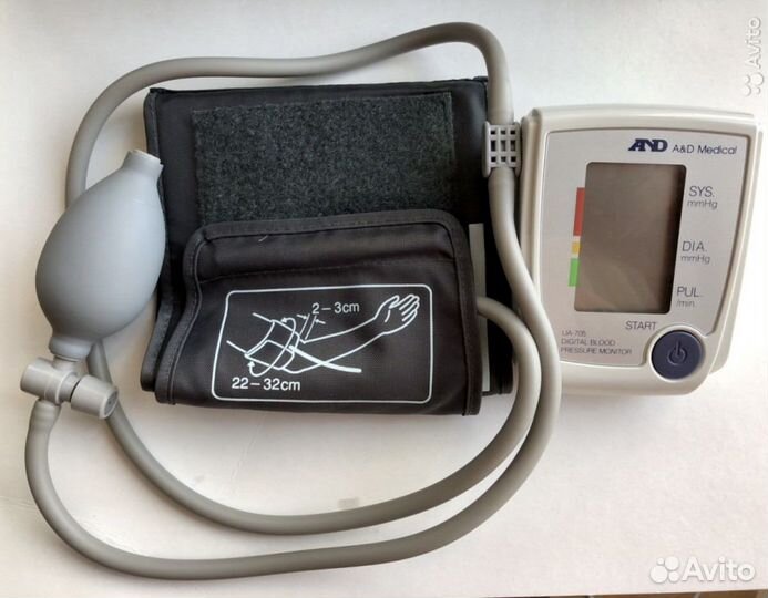 Тонометр. Полуавтомат. A&D. UA-705