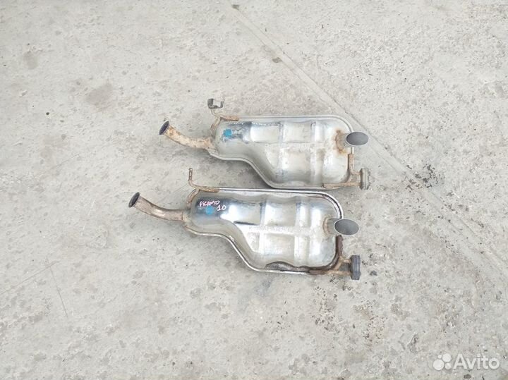 Глушитель задний Kia Picanto 2009 год