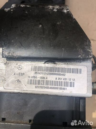 Блок управления ABS Mercedes w164 ml164