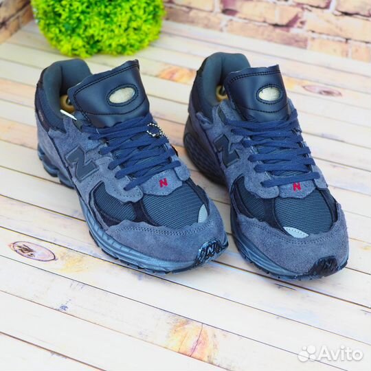 Кроссовки new balance 2002r черные