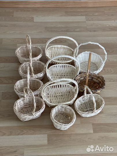 Маленькие и очень маленькие плетение корзины