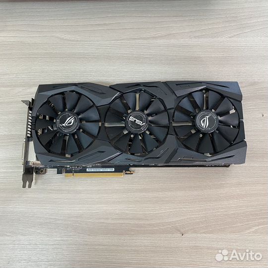 Видеокарта Asus Strix GTX 1070 8gb