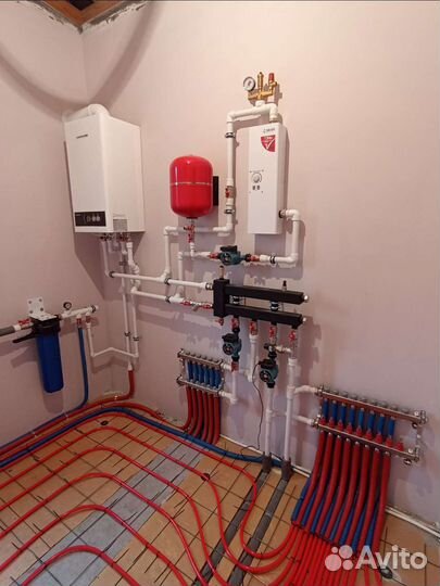 Отопление,Водоснабжение, Канализация