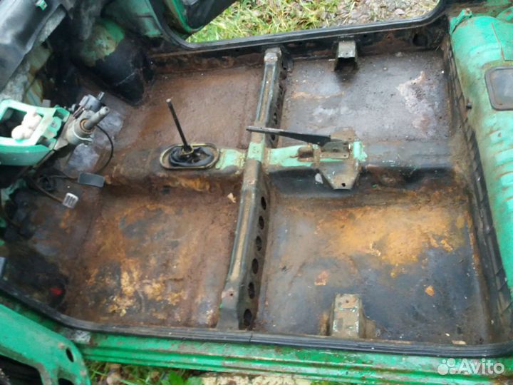 Двигатель и ока в разборе