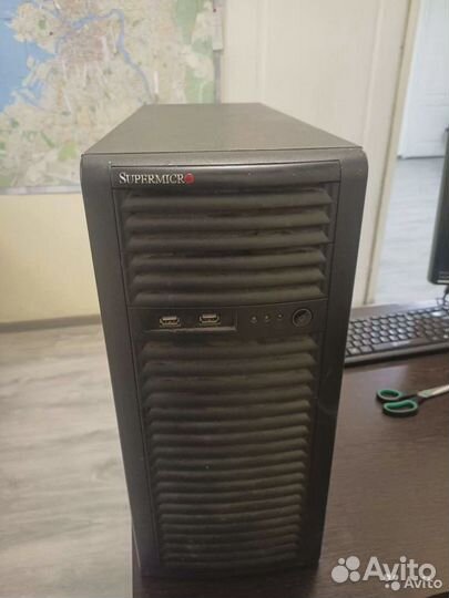 Сервер supermicro(xeon e5 2697v2*2, 128 gb)