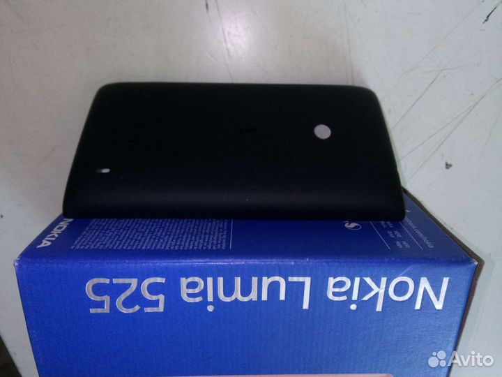 Задняя крышка чехол для Nokia Lumia 525 (чёрный)