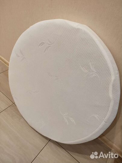 Матрас для круглой кроватки, новый