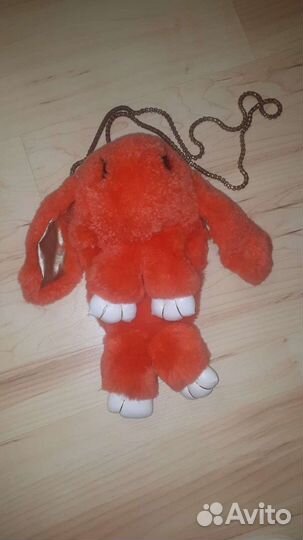 Рюкзак кролик.нат.мех