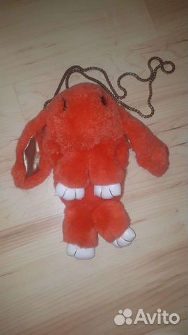 Рюкзак кролик.нат.мех