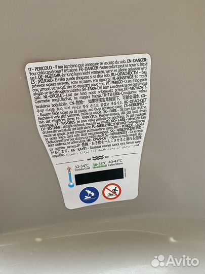 Ванночка для купания с горкой