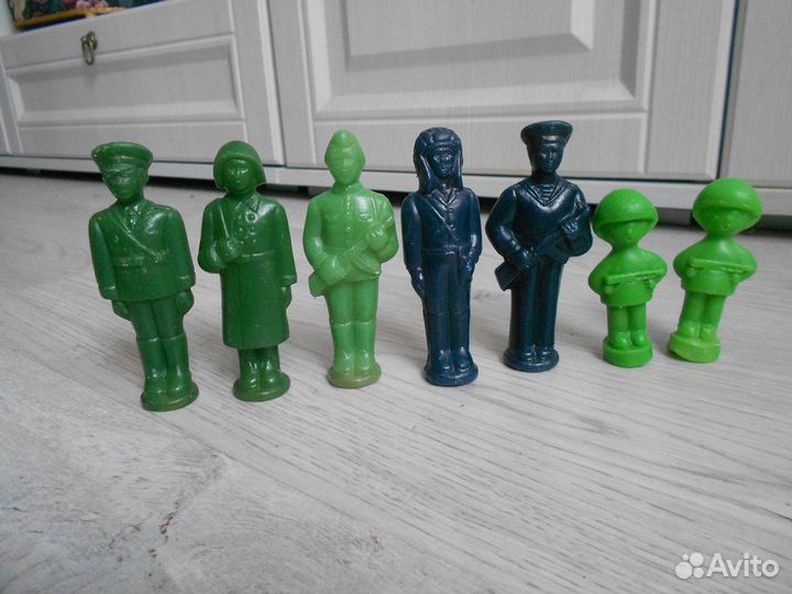 Солдатики дутыши СССР, цена за все