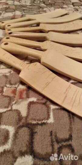 Кухонные деревянные лопатки