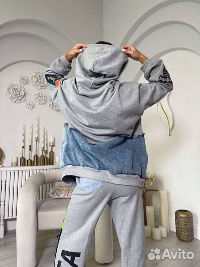 Дизайнерское худи oversize