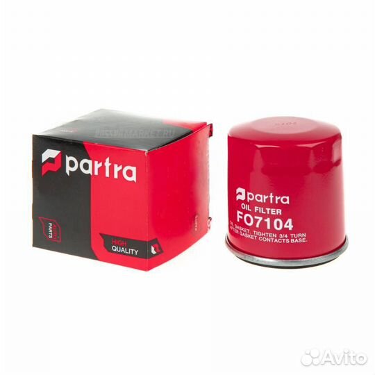 Partra FO7104 Фильтр масляный