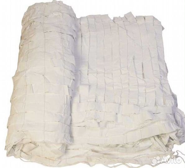 Сеть маскировочная армейская белая