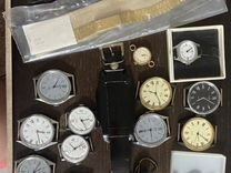 Старые наручные часы СССР
